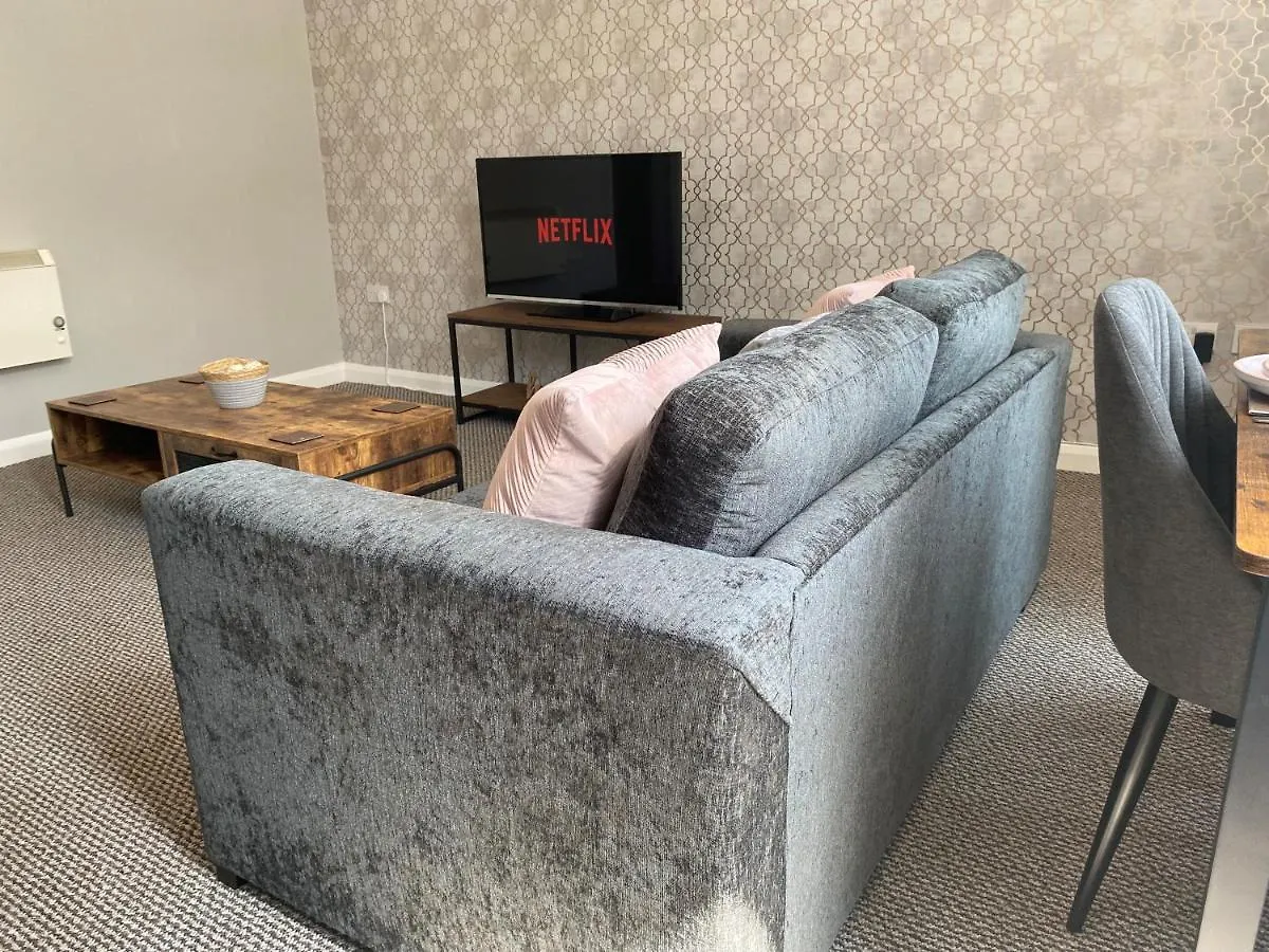 Blackpool Sleepover Apartment 2 Free Parking Sleeps 6 0*,